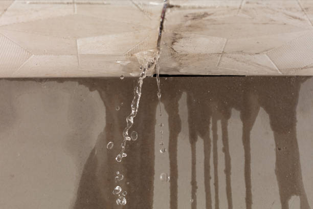 Professional Flood Damage Cleanup technician working in West Covina, CA